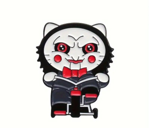 Enamel metal pin badge - metal,