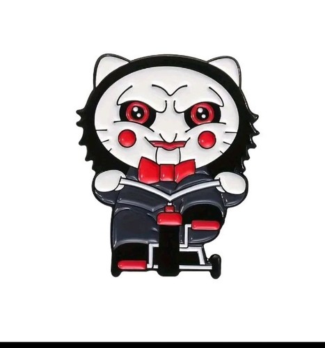 Hello kitty saw pin - kitty, badge